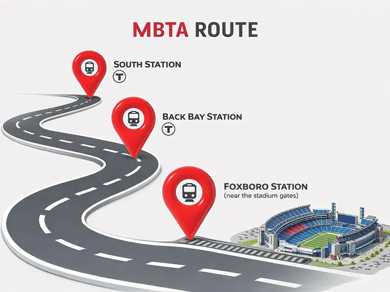 Boston-Stadium-Train-route
