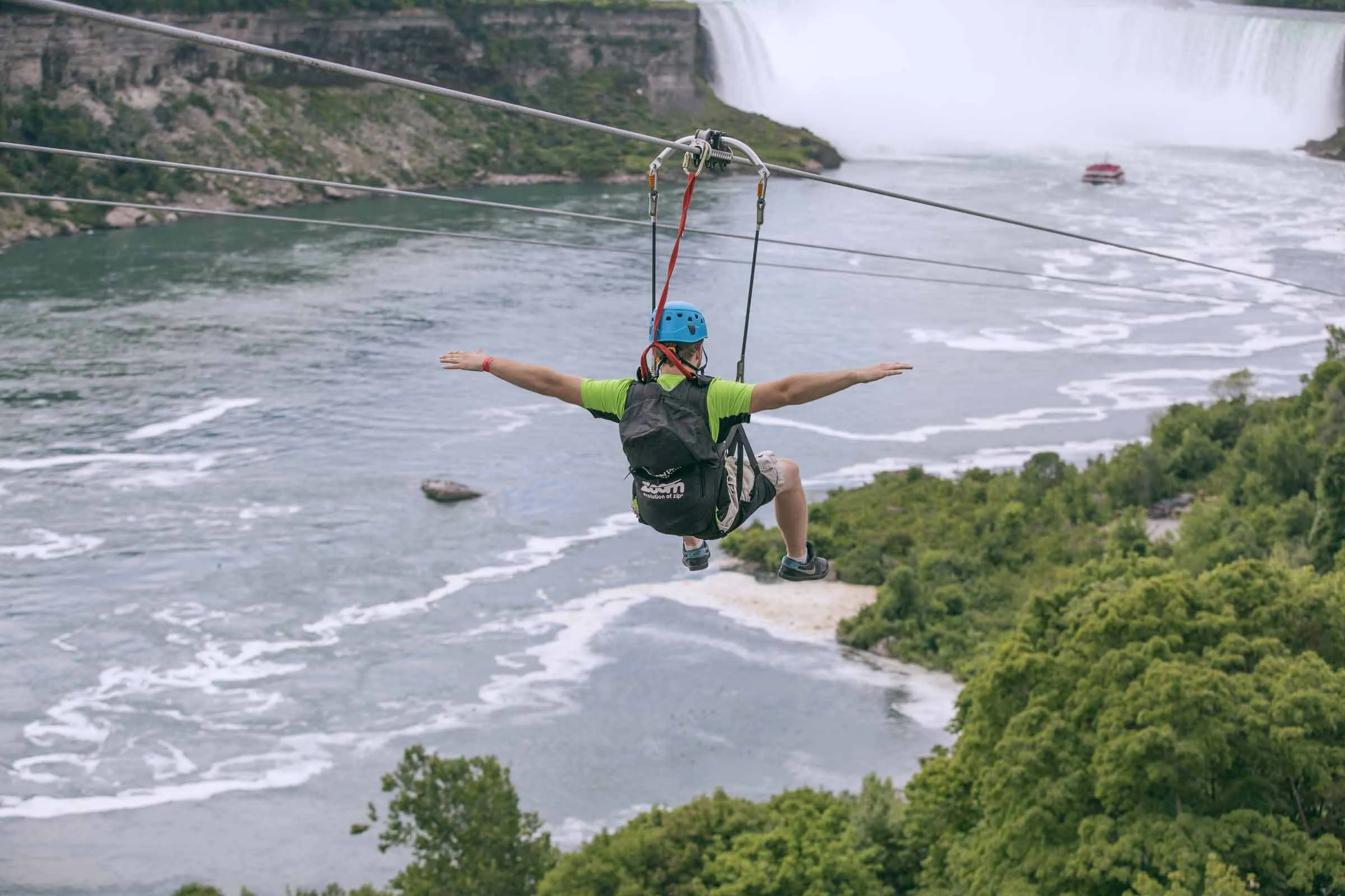 Zipline at Niagara Falls